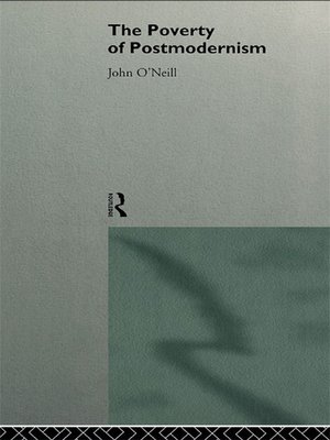 cover image of The Poverty of Postmodernism